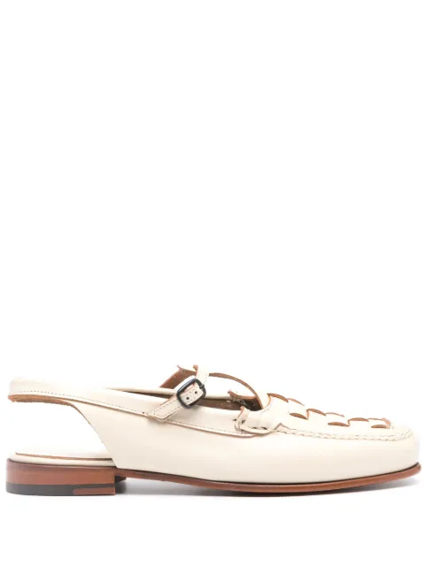 Hereu Roqueta leather mules
