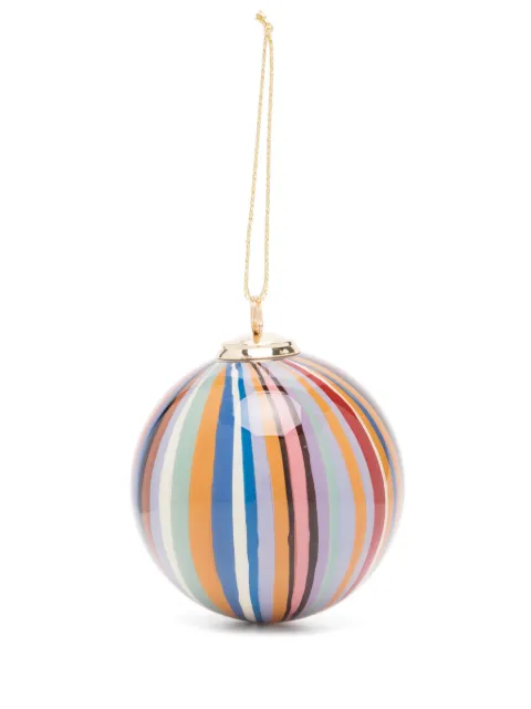 Paul Smith Signature Stripe glass bauble