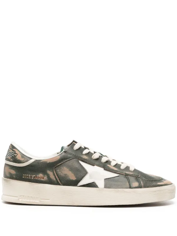 Golden Goose 'Stardan’ sneakers Amazon.com | Golden Goose Stardan Laminated Net Leather Star