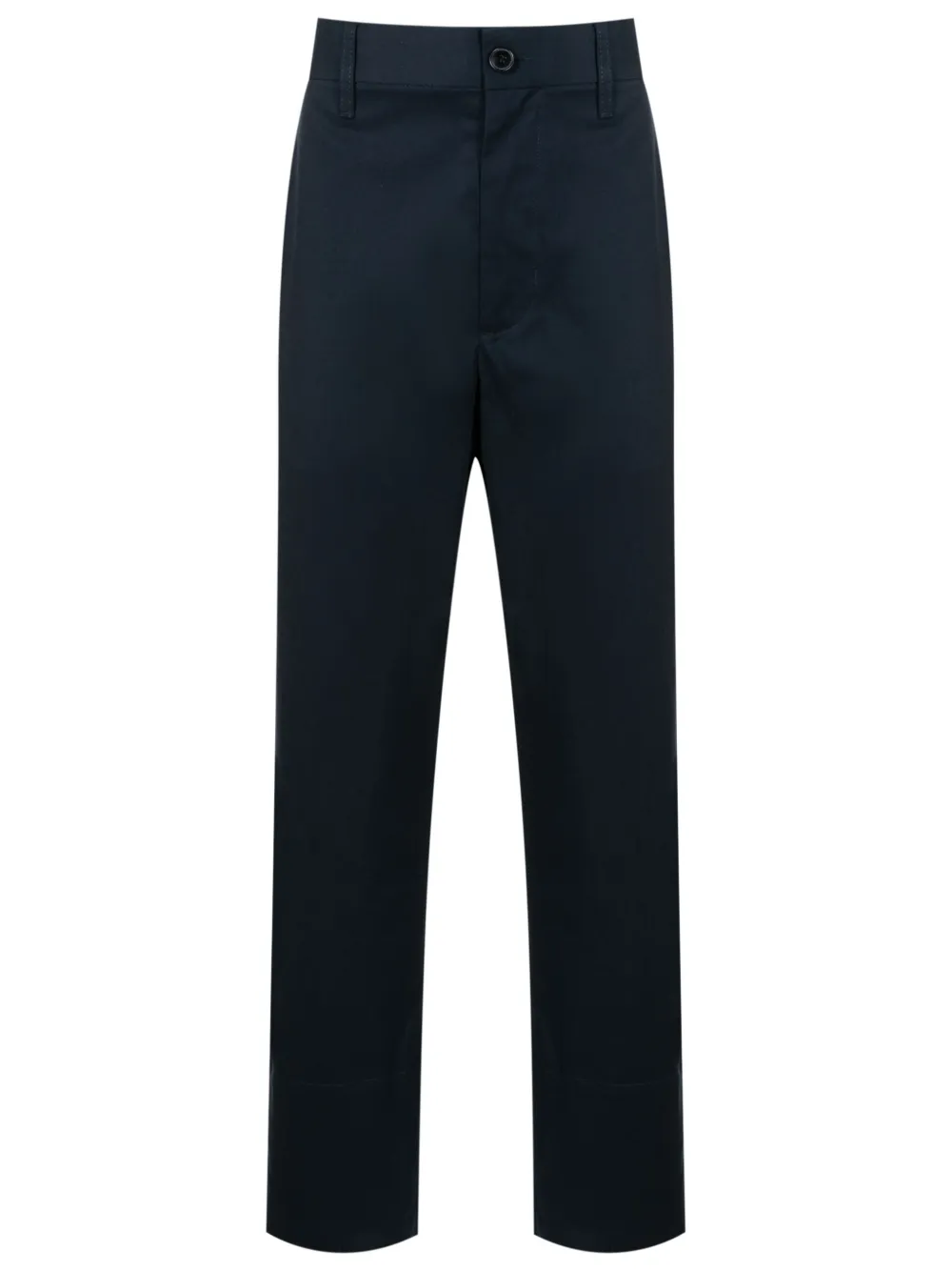 À La Garçonne Calça reta de algodão | Azul | Image 1