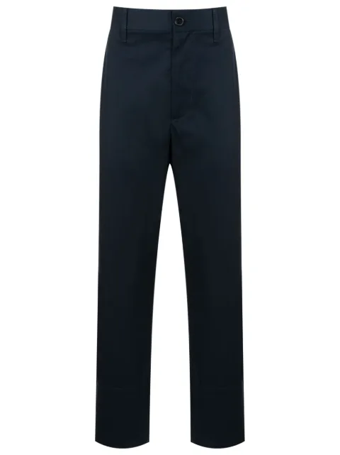 À La Garçonne Calça reta de algodão