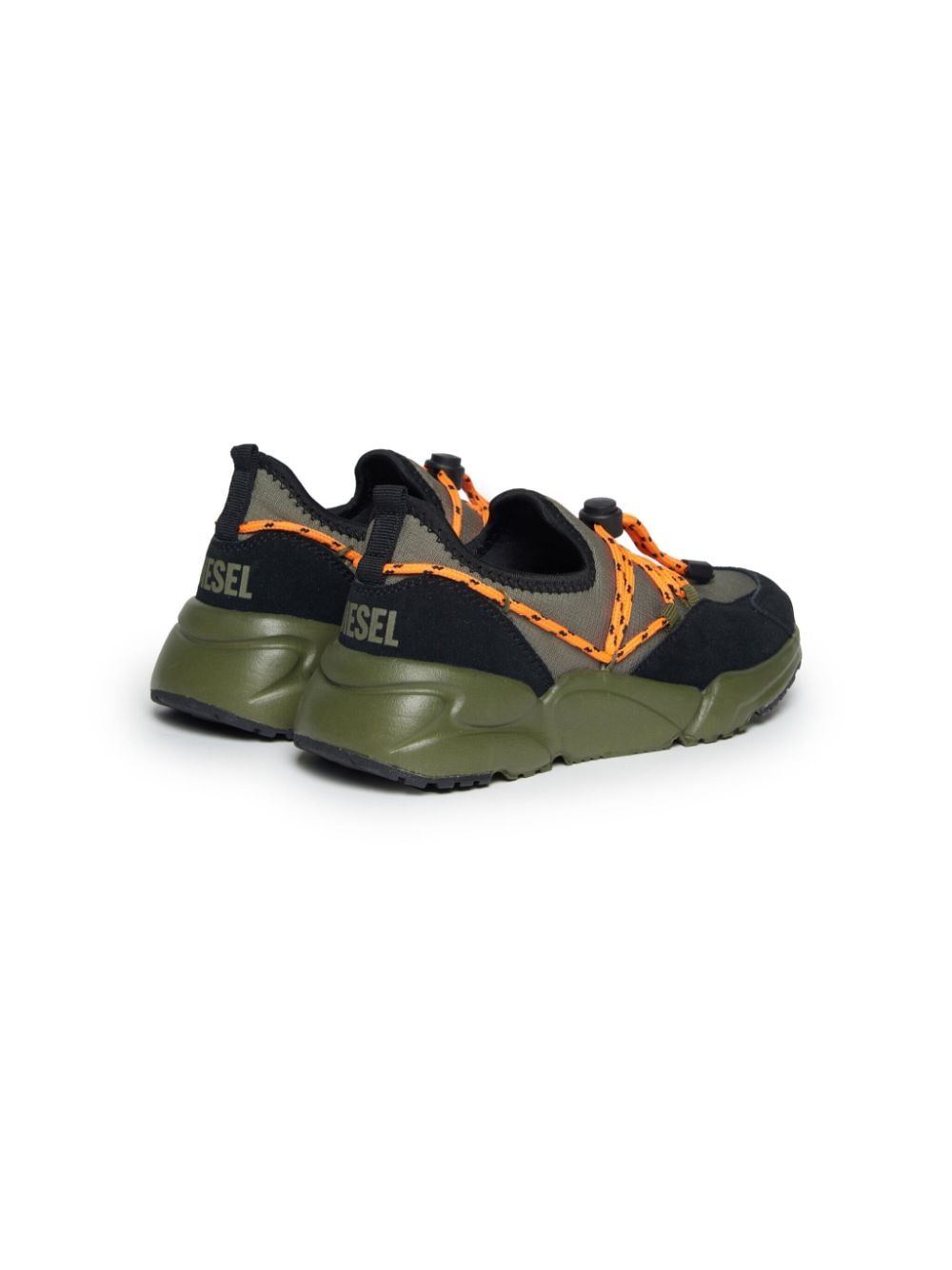 Shop Diesel A-millenium Slip-on Sneakers In Green