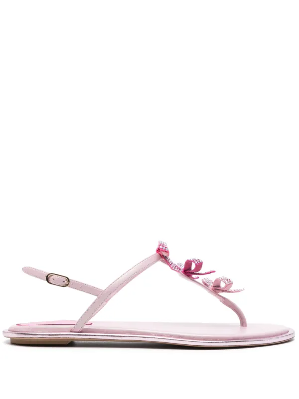 Rene caovilla bow sandals sale