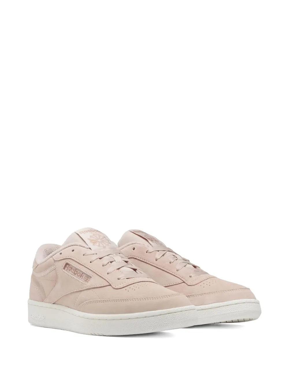Reebok suede leather trainers Pink