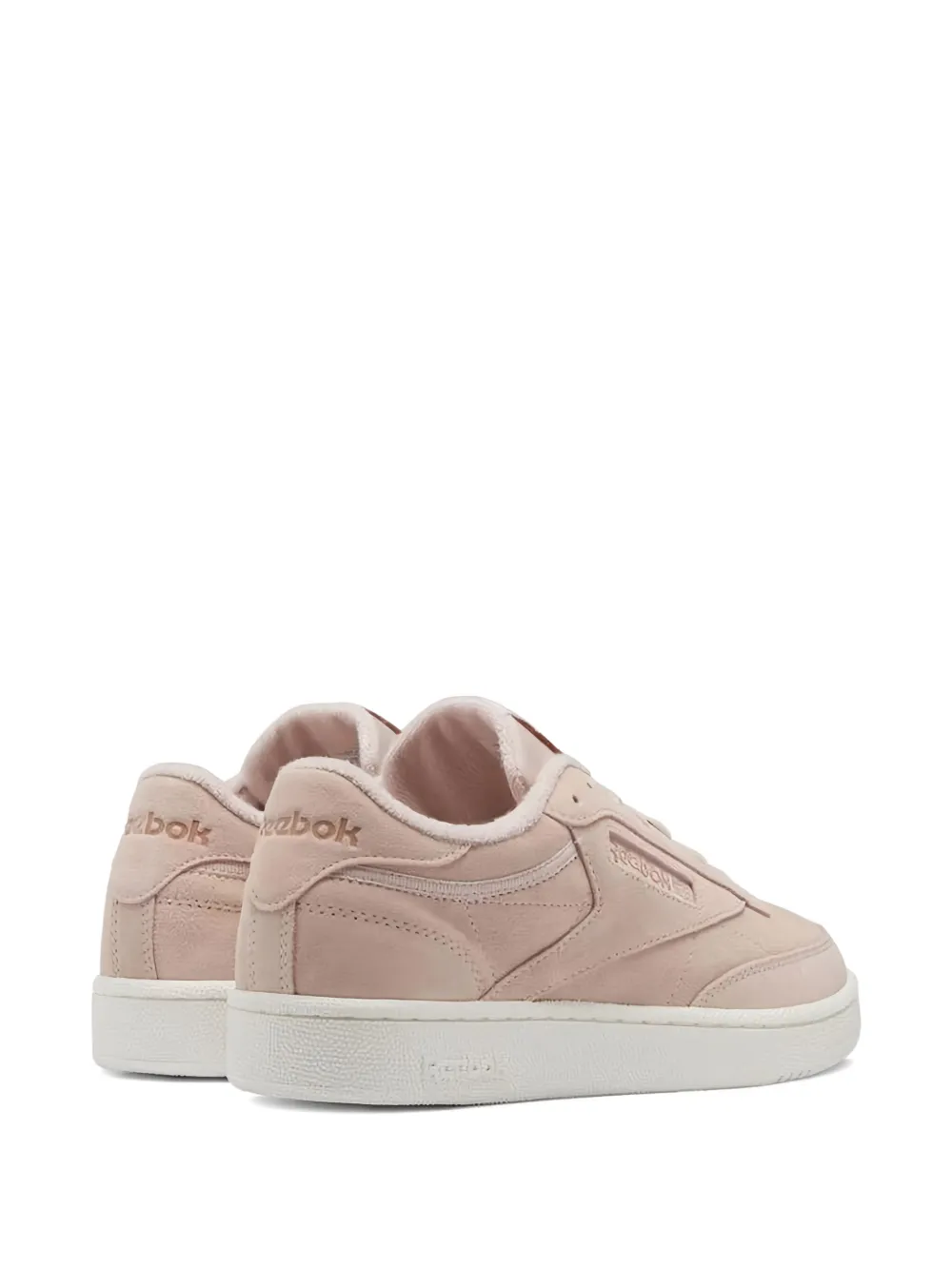 Reebok suede leather trainers Pink