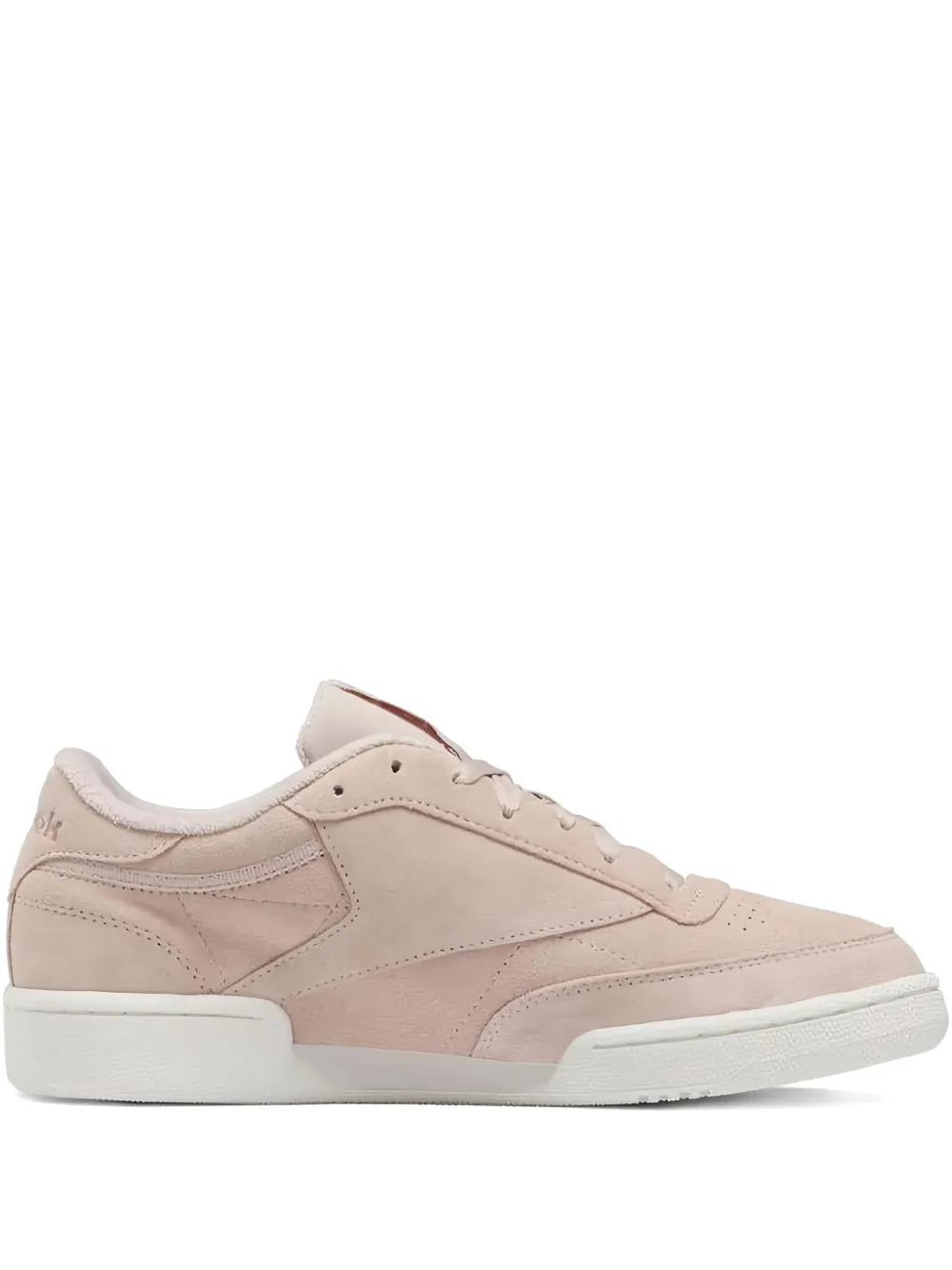 Reebok suede leather trainers Pink