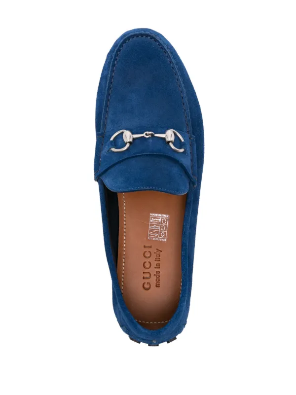 Gucci loafers men blue online