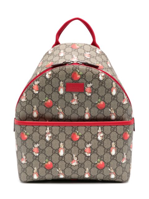 Gucci Kids x Peter Rabbit™ sac à dos en toile GG Supreme