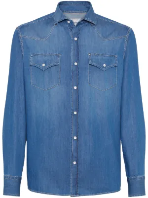 Valentino Garavani ヴァレンティノ ロックスタッズ デニムシャツ