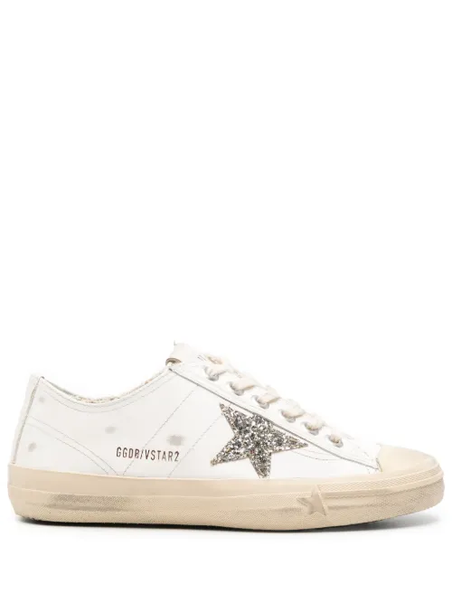 Baskets V-Star 2 à effet usé - Golden Goose - Modalova