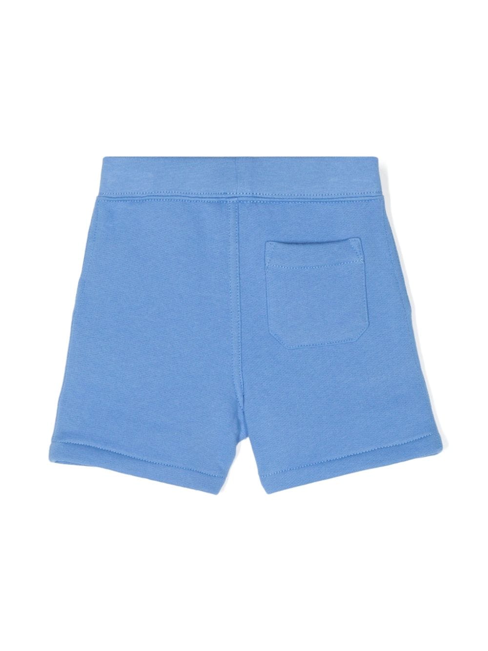 Shop Ralph Lauren Polo Pony-embroidered Shorts In Blue