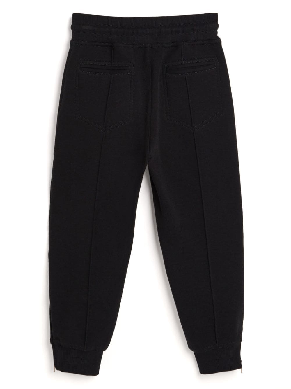 Shop Brunello Cucinelli Zip-cuff Track Pants In Black