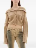 KNWLS wool-blend button cardigan - Neutrals