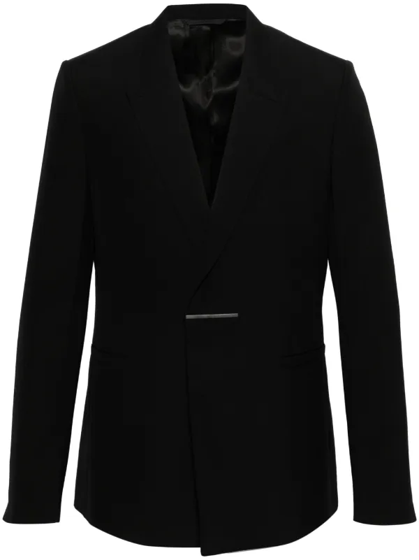 Givenchy ロゴプレート ジャケット | ブラック | FARFETCH JP Givenchy ロゴプレート ジャケット | ブラック | FARFETCH JP