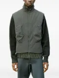 GR10K zip-fastening gilet - Grey