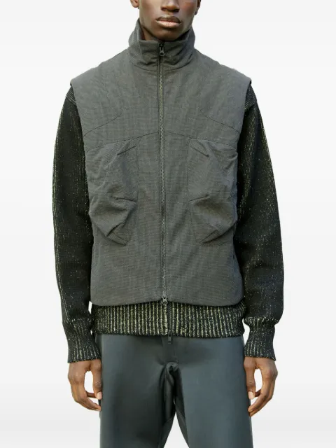 GR10K zip-fastening gilet