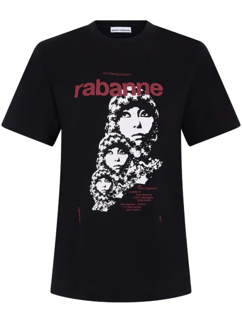 Rabanne Visconti-inspired cotton T-shirt