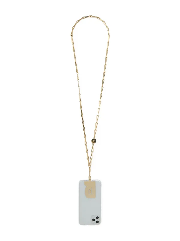Rabanne logo-plaque Phone Chain - Farfetch