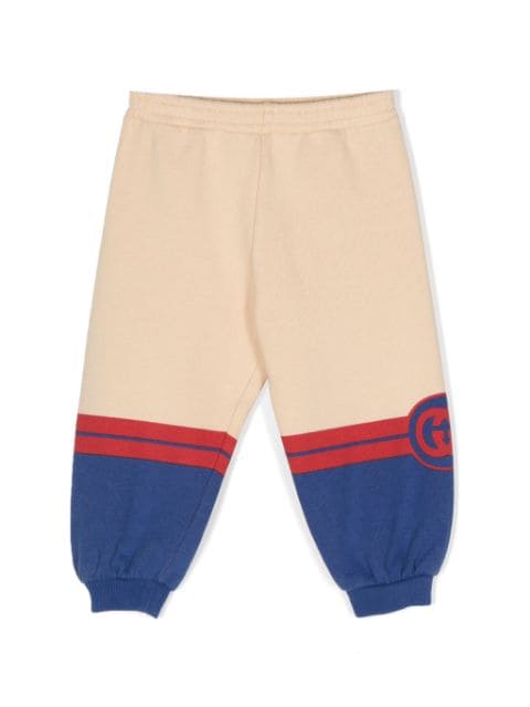 Gucci Kids Interlocking G cotton track pants