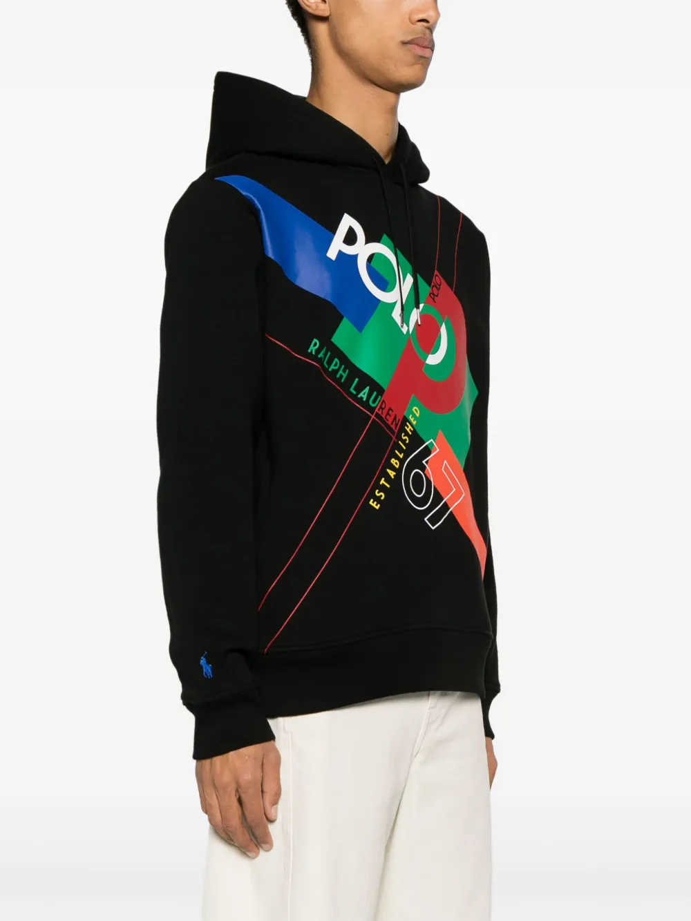 Logo-Print Cotton-Blend Hoodie