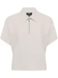A.P.C. Roxy half-zip polo top - Grey