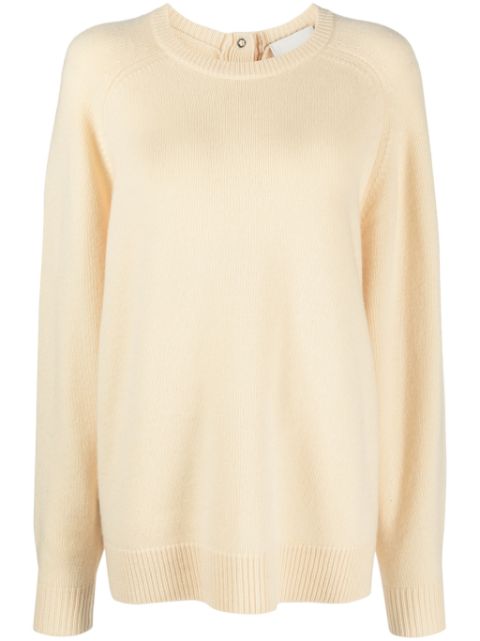 ISABEL MARANT Lison stud-fastening jumper Women