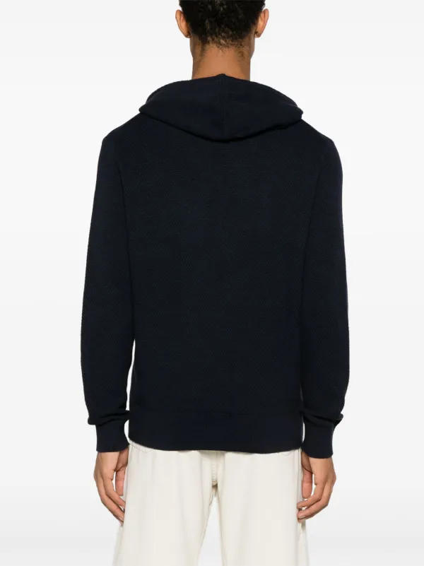 Polo ralph lauren discount waffle knit hoodie