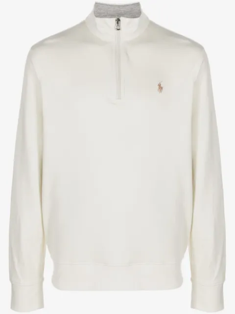Polo Ralph Lauren sweat zippé à logo Polo Pony