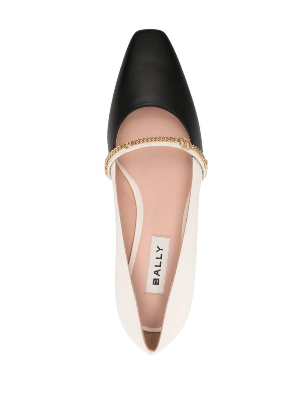 Shop Bally Sybil 35mm Leather Pumps In Black