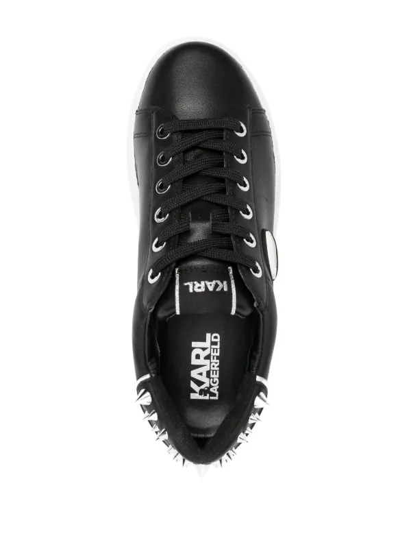 Karl Lagerfeld Ikonik NFT Kapri Sneakers | Black | FARFETCH