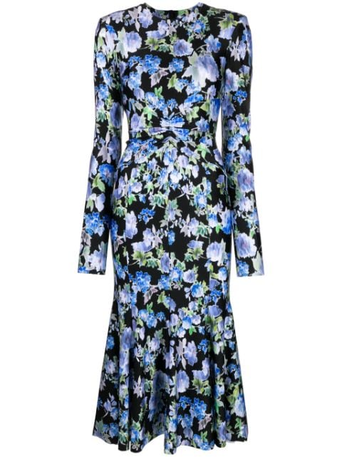 Philosophy Di Lorenzo Serafini floral-print gathered maxi dress