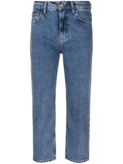 Philosophy Di Lorenzo Serafini Cropped-Jeans mit hohem Bund