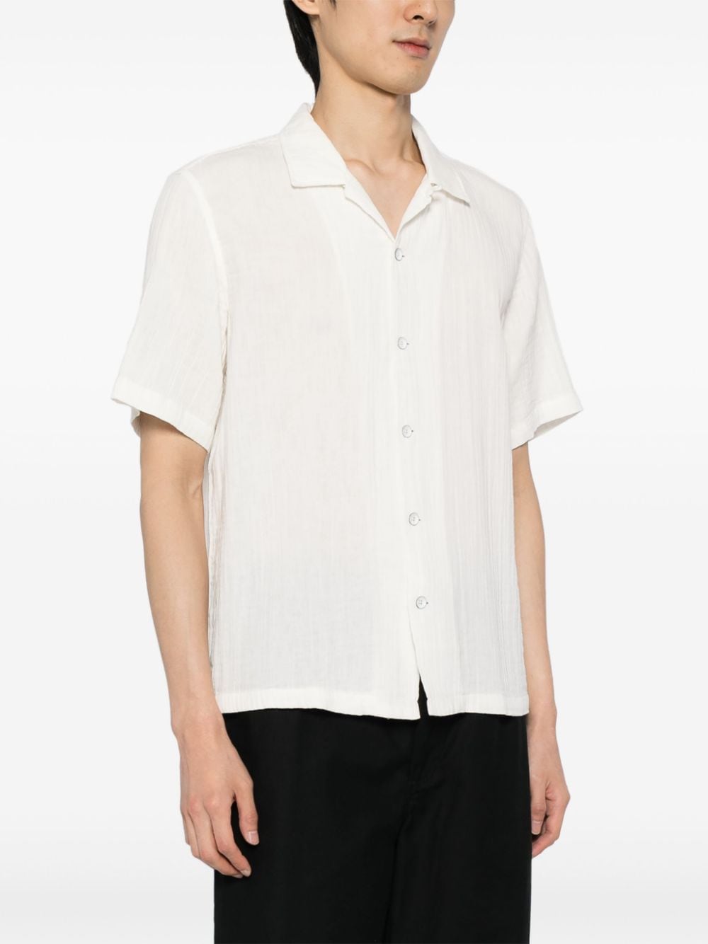Shop Rag & Bone Avery Cotton Shirt In 白色