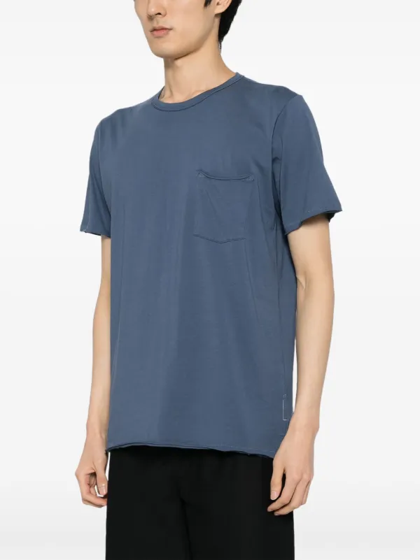 【関税込み】rag & bone ネイビー Miles Tシャツ Rag & Bone Miles Cotton T-shirt | Blue | FARFETCH AZ