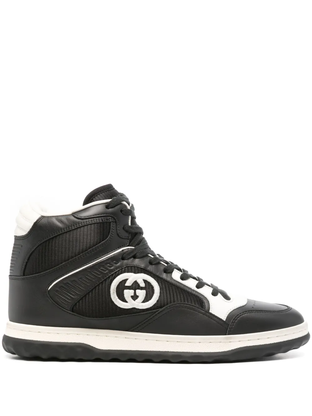 Scarpe gucci alte nere hot sale