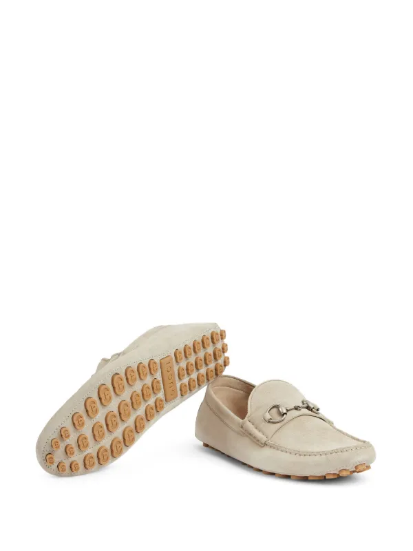 Gucci suede drivers on sale