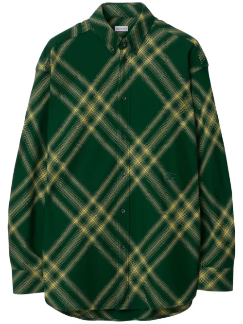 Manteau en laine à coupe mi-longue - Burberry - Modalova