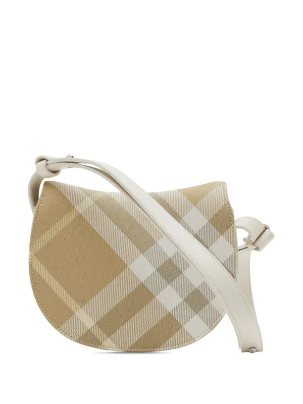 Burberry Rocking Horse check-pattern Crossbody Bag | Brown