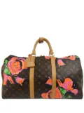 Louis Vuitton Pre-Owned x Stephen Sprouse 2008 Keepall 50 travel bag - Brown