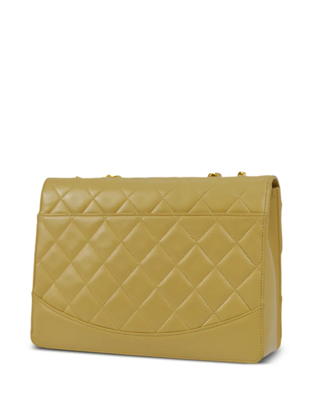 CHANEL Pre-Owned 1990 pre-owned Mademoiselle schoudertas - Beige