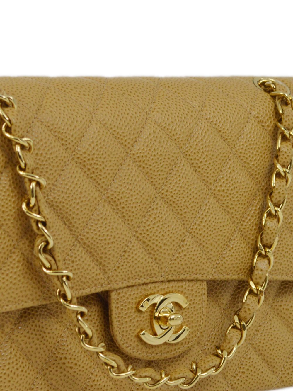 Affordable HOT SALE CHANEL 2002 medium Double Flap shoulder bag Women