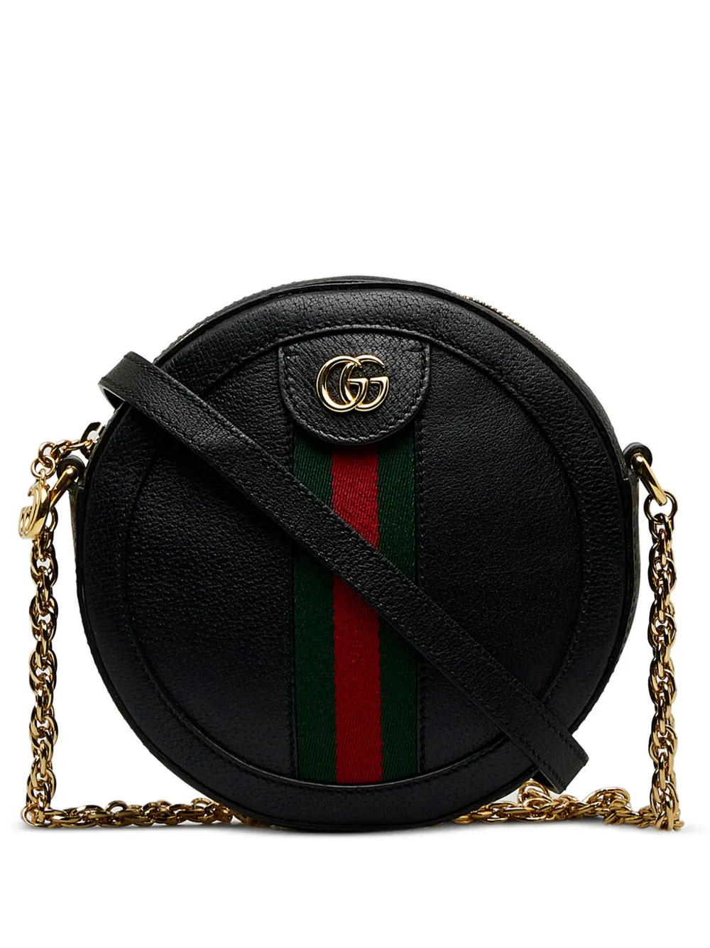 Gucci Pre Owned 2000 2015 Mini Round Ophidia Crossbody Bag Farfetch