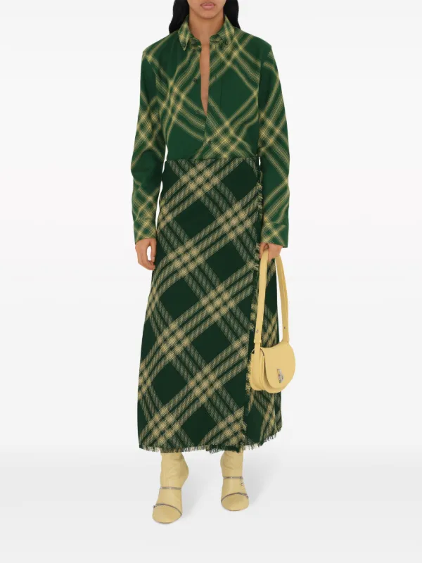 【送料込み】Burberry★80922291 Burberry Sliced Check Hooded Jacket | Black | FARFETCH