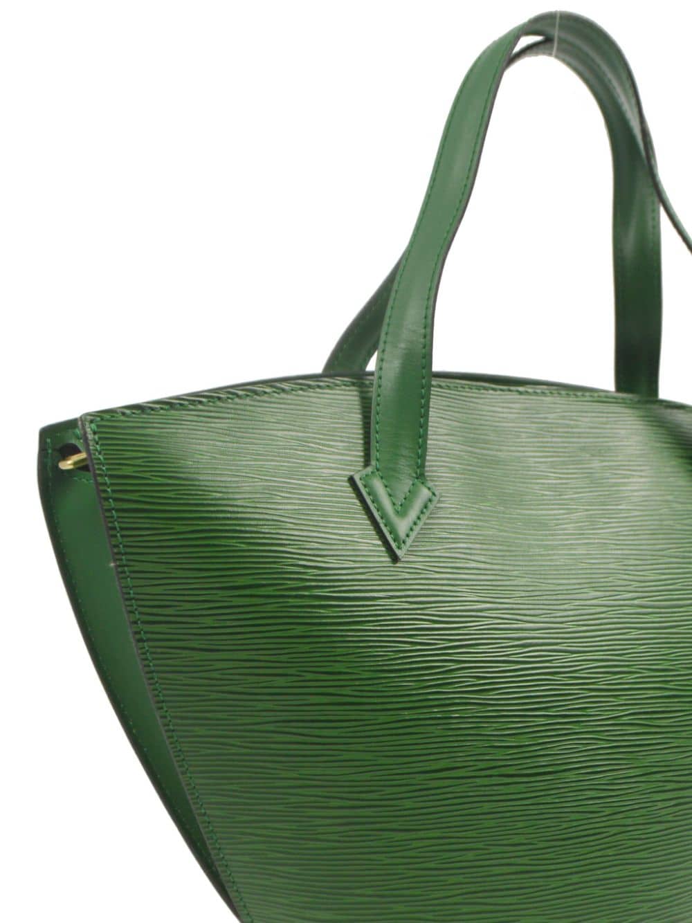 Pre-owned Louis Vuitton Saint Jacques 手提包（1994年典藏款） In Green