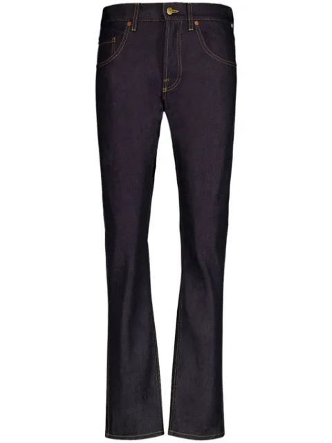 Gucci jeans med kontrast-søm og smalle ben