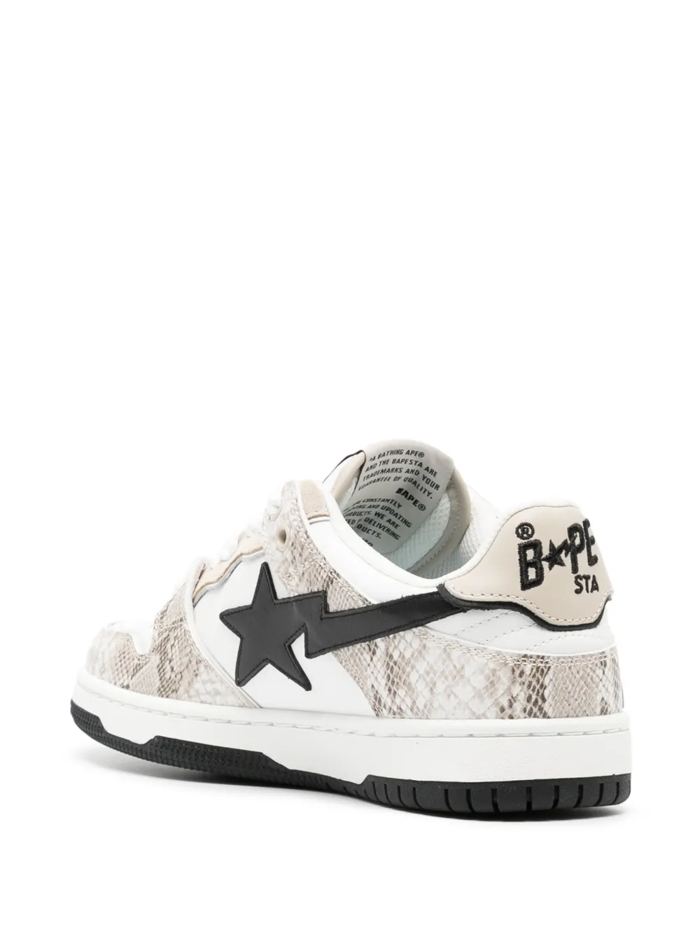 A BATHING APE SK8 STA sneakers met vlakken Veelkleurig