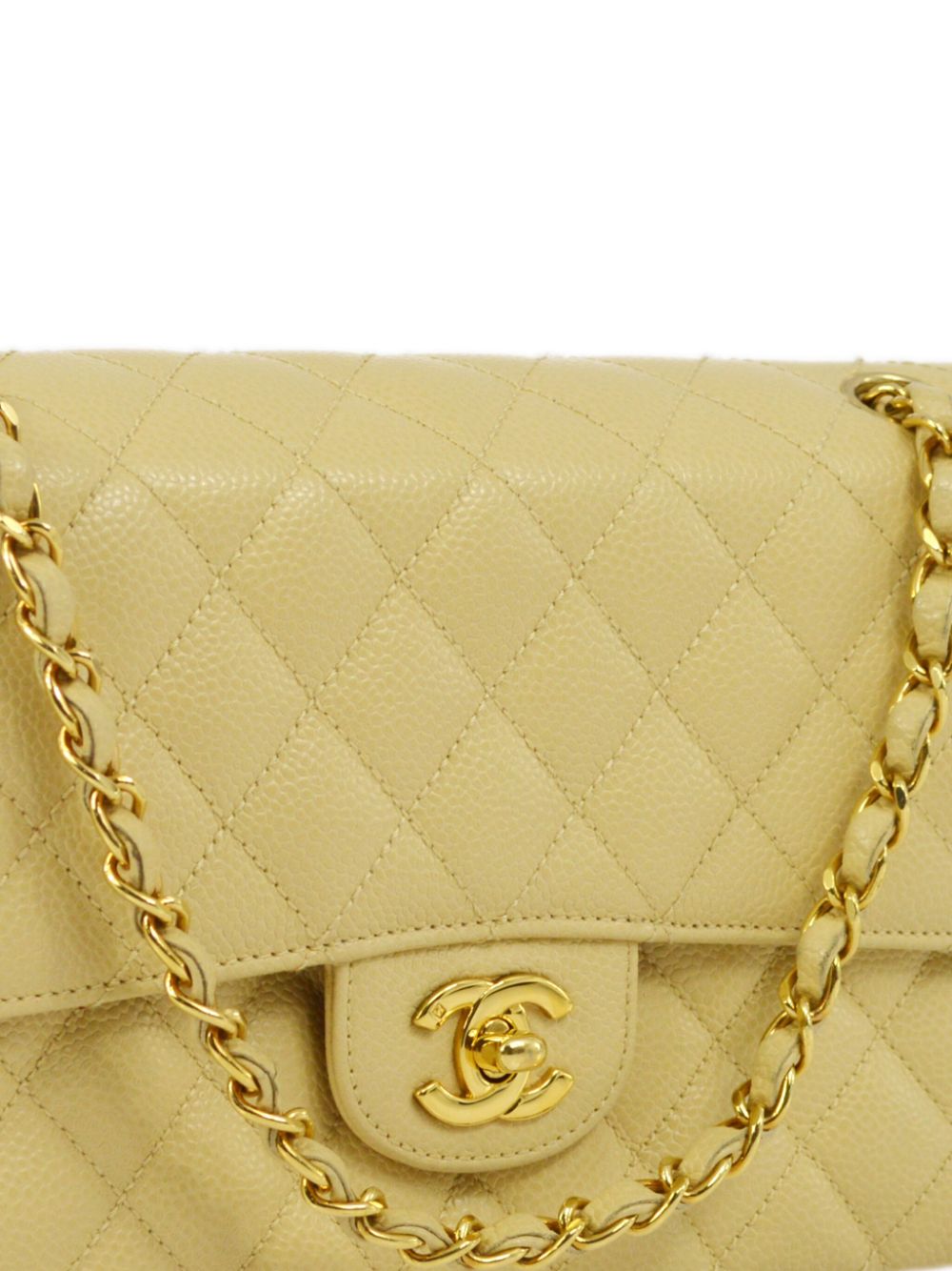 Affordable HOT SALE CHANEL 2005 medium Double Flap shoulder bag Women