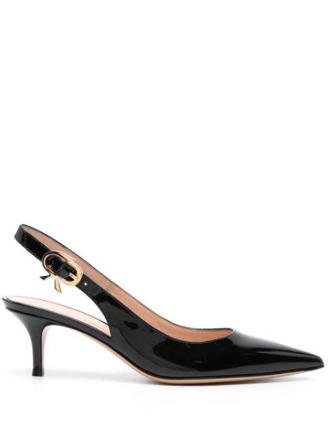 Gianvito Rossi Ribbon Sling 50mm slingback pumps Women