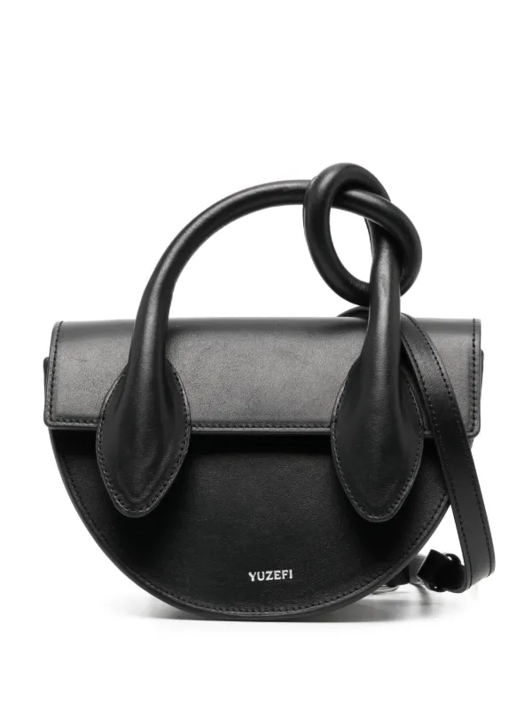 Yuzefi Pretzel Leather Mini Bag Farfetch