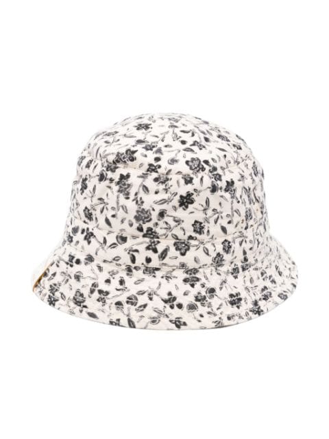Bonpoint floral-print cotton hat